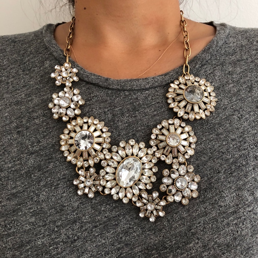 Jcrew statement necklace